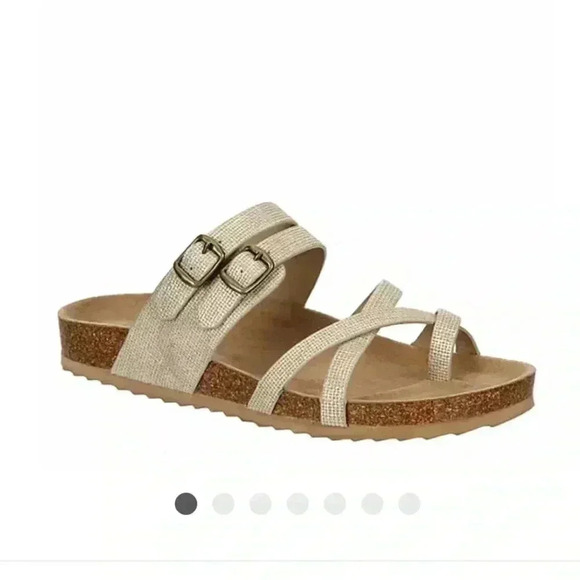 WOMENS SAMI FOOTBED SANDAL - Picture 1 of 7